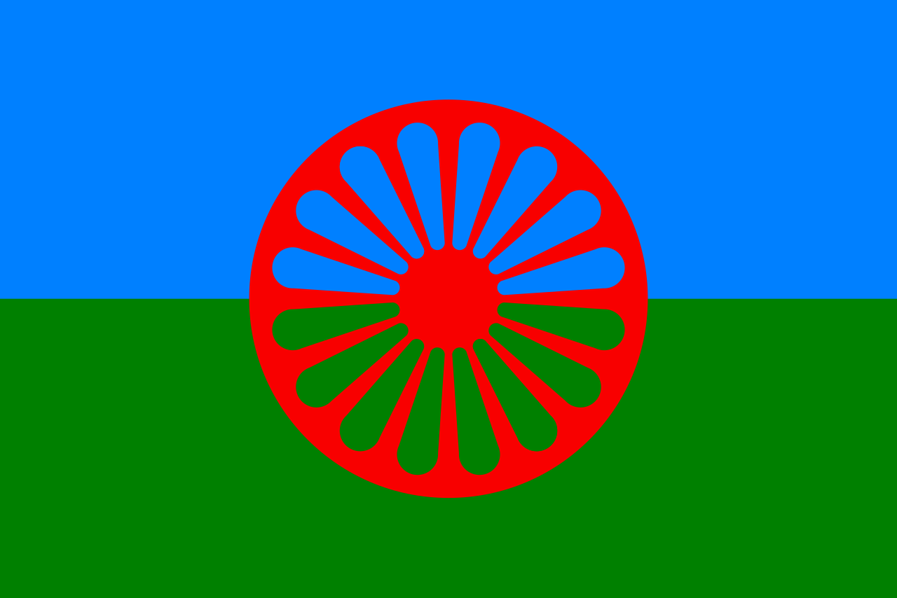 Bandiera del Popolo Romanì